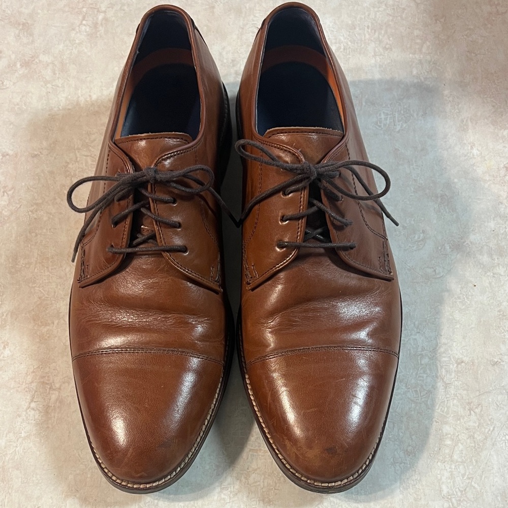 Classic Brown Leather Cole Haan Men's Dress Shoes